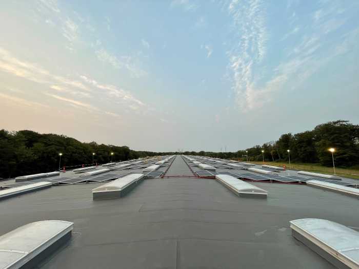 Solceller på Brings terminal