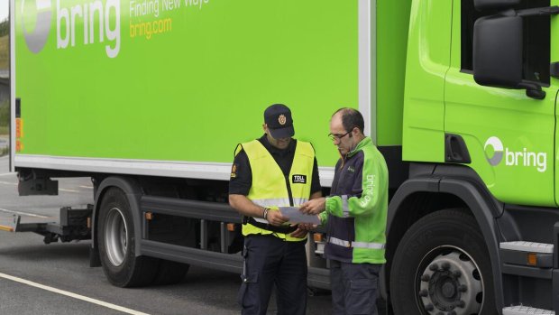Bring chauffør modtager toldrådgivning