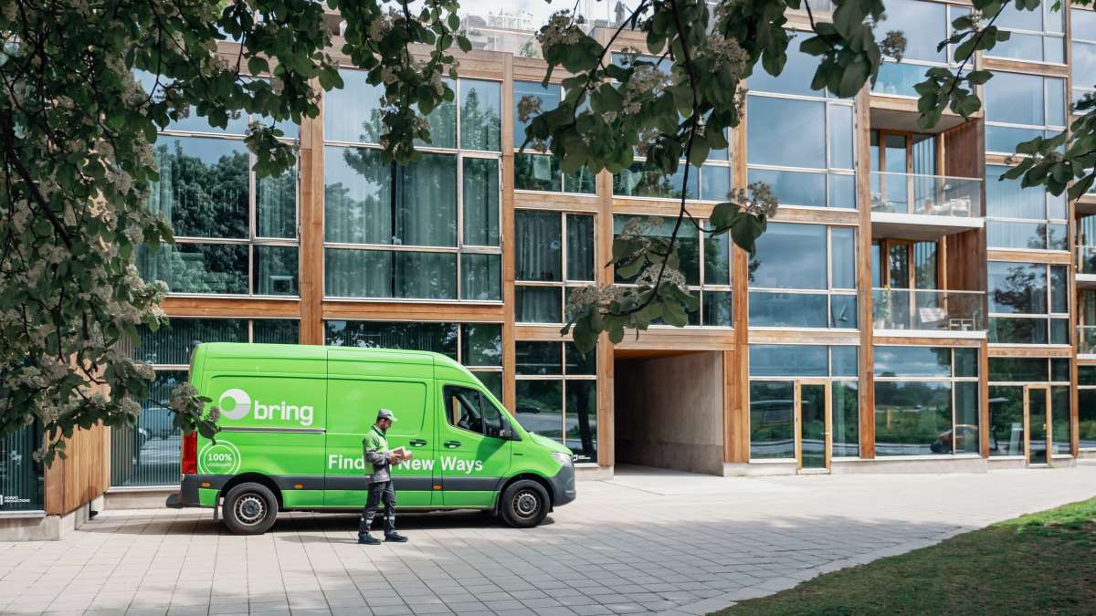 En varebilschauffør